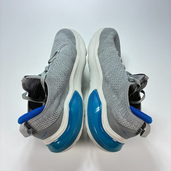 Skechers Air Cushioning Binson Grey Blue Running Shoes 232561 Men's Size 12 - Picture 7 of 10